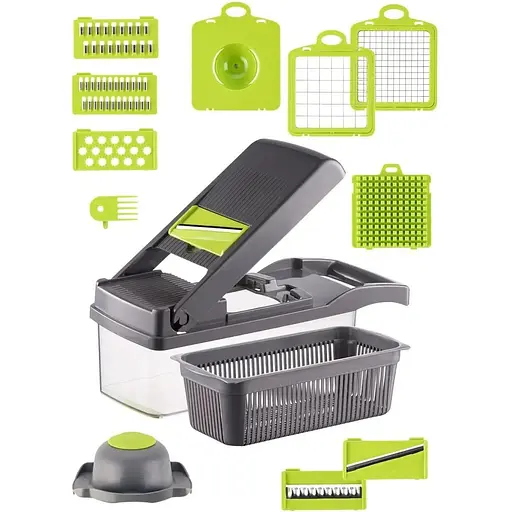 Багатофункціональна овочерізка Safe slice mandoline 16 в 1