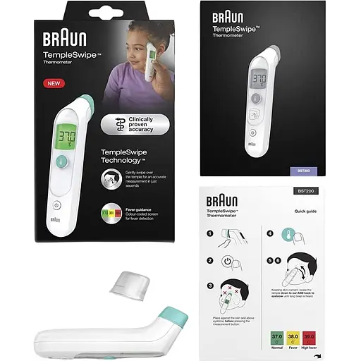 Термометр Braun TempleSwipe BST200 [128433] - фото 6