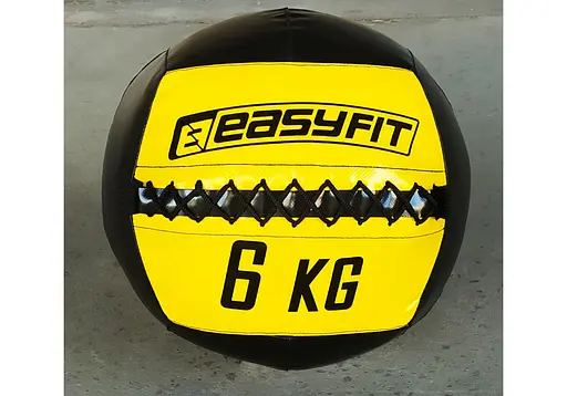 Медицинский мяч EasyFit Wall Ball медбол, волболл 6 кг (EF-WB-06) - фото 2