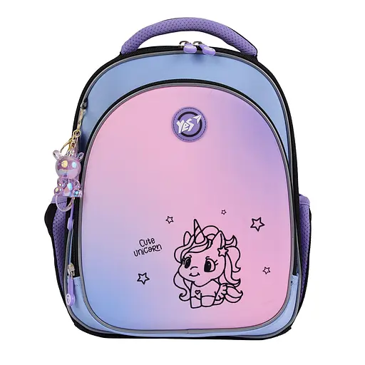Рюкзак шкільний напівкаркасний YES Cute Unicorn S-109 - фото 3