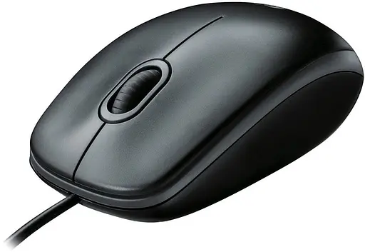 Мишка Logitech B100 HC дротова юсб - фото 4