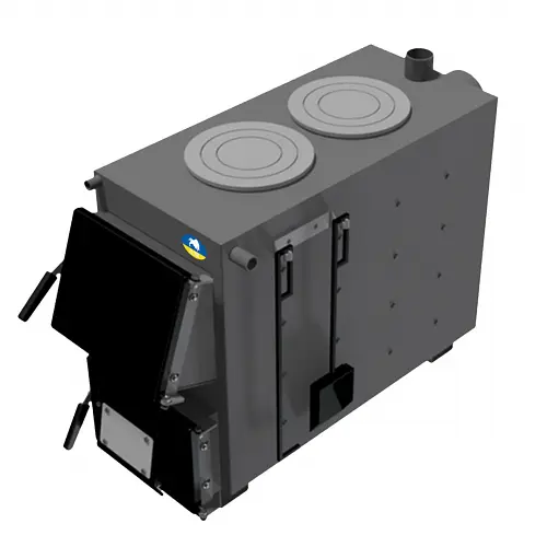 Твердопаливний котел Zubr Classic плита 20 кВт - фото 5