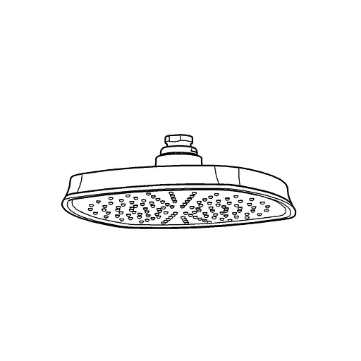 Верхний душ с 1 режимом струи Grohe Rainshower® Grandera™ 210 26473000, Хром - фото 4