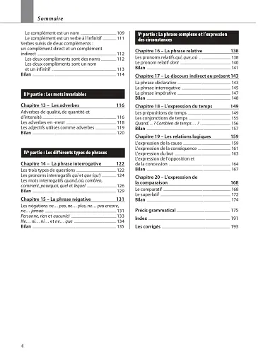 Les 500 Exercices de Grammaire Livre d'eleve A2 + corriges - фото 4
