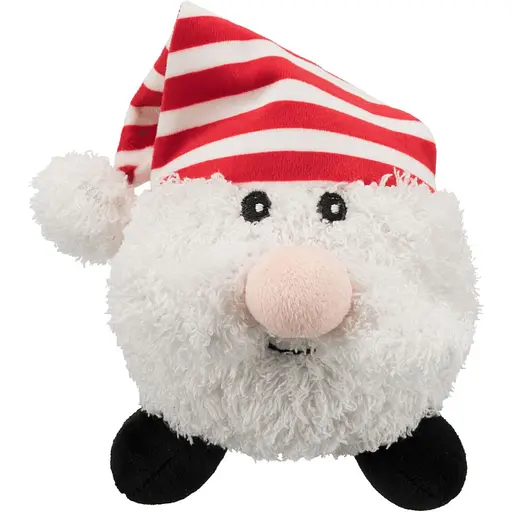 Игрушка Trixie для собак Рождественский плюшевый мяч со звуком 18-29 см 1 шт. - фото 2