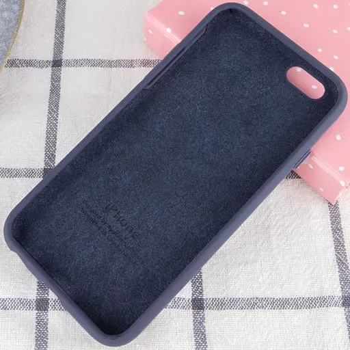 Чехол Epik Silicone Case Full Protective AA для Apple iPhone 6/6s 4.7 Темно-синий/Midnight blue - фото 3