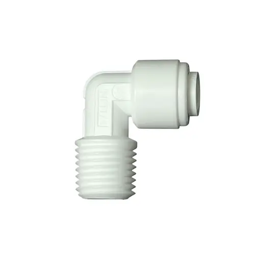 Фитинг угловой 1/4" и 1/4" (трубка-резьба)