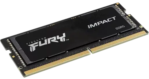 Оперативна пам'ять Kingston Fury 16GB SODIMM DDR5 5600MHz Impact Black (KF556S40IB-16)