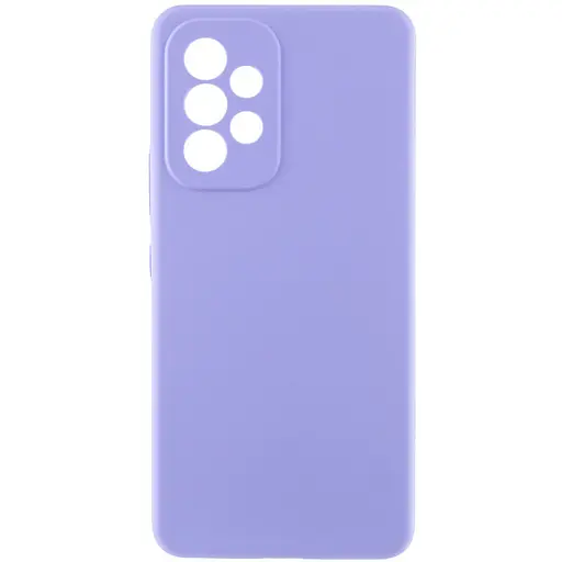 Чохол Silicone Cover Lakshmi Full Camera (AAA) для Samsung Galaxy A52 4G / A52 5G / A52s Бузковий / Dasheen