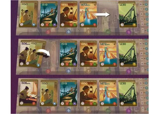 Настільна гра Lords of Boards Мандрівки віхами історії (Trekking Through History) (укр.) (LOB2328UA) - фото 4