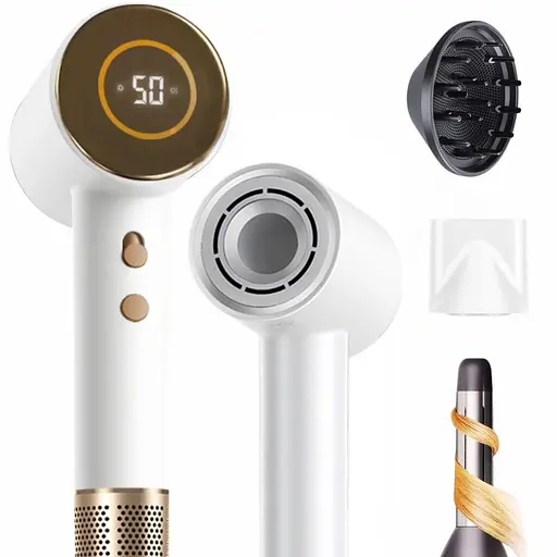 Фен стайлер AIMED Hair Master PRO з набором насадок білий