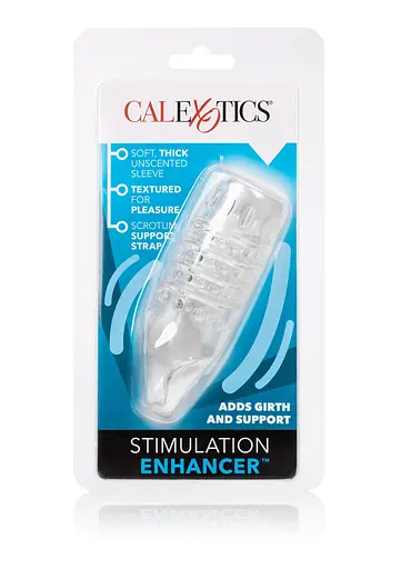 Насадка на пенис CalExotic Stimulation Enhancer Transparant 10.8 см прозрачный - фото 2