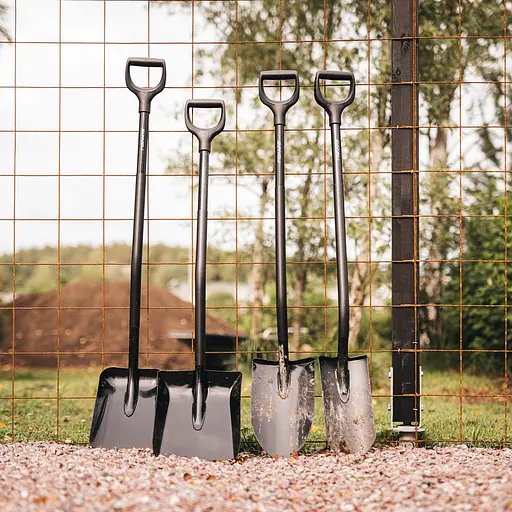 Дренажная лопата для тяжелых работ Fiskars Ergonomic Pro 131 см (1066709) - фото 2