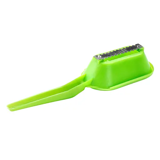 Рибочистка пластикова з контейнером 20 см, Kitchette Салатовий 83647 - фото 3