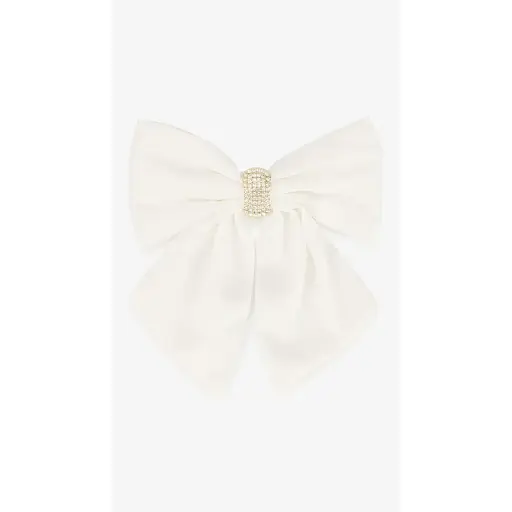 Заколка-бант AV 39-8 Молочный - фото 1