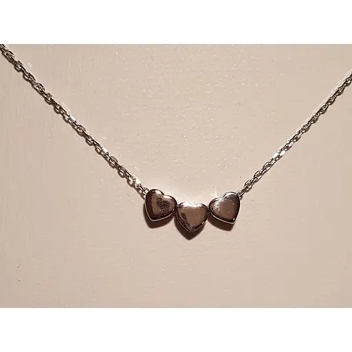 Срібне кольє Qvaliz Серце. 908-00885 - фото 3