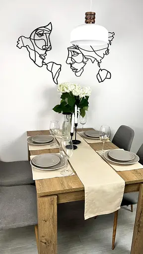 Комплект Доріжка водовідштовхувальна Бежевий однотон 260х40 см 4 шт. - фото 4