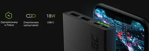 Павербанк Green Cell із швидкою зарядкою PowerPlay 10S 10000 мАг 18 Вт - фото 8