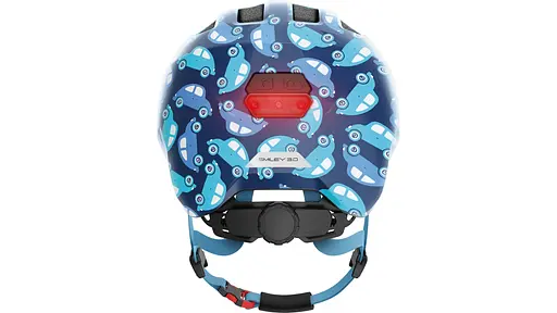 Велошолом Abus Smiley 3.0 LED Blue M (1007-672972) - фото 2