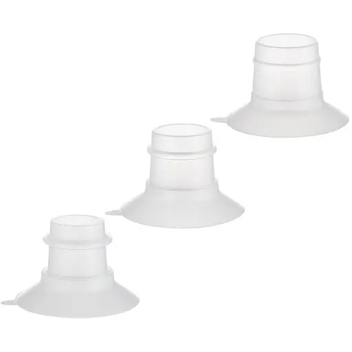 Переходники Canpol babies 19, 21 и 24 мм для лейки молокоотсоса MilkShell 20/106 (20/114)