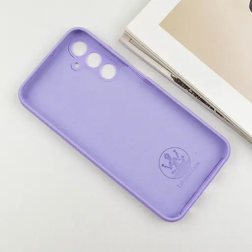 Чохол Lakshmi Silicone Cover Full Camera (AA) для Samsung Galaxy A26 5G Бузковий/Dasheen - фото 4
