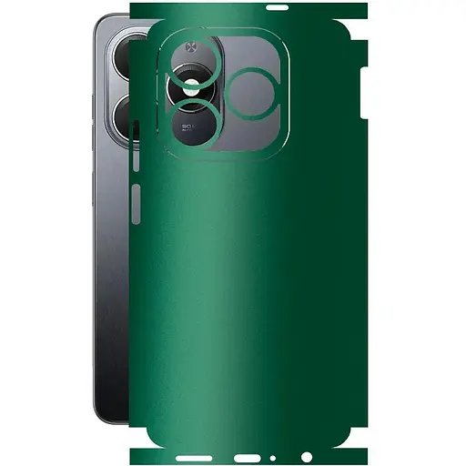 Защитная пленка StatusSKIN для Tecno Spark 20 Pro Корпус Винил Зеленая - фото 1
