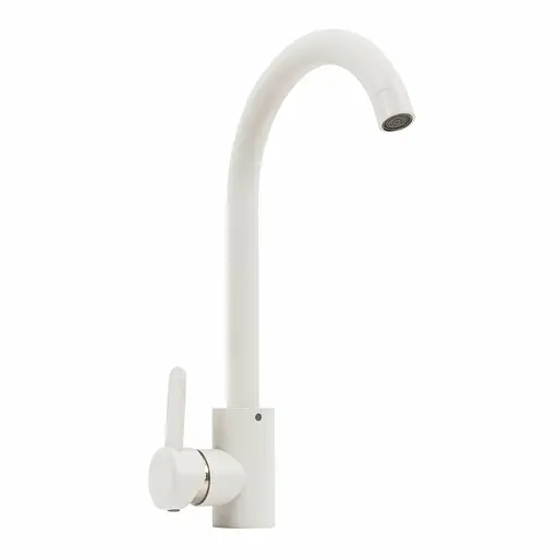 Смеситель для кухни Platinum 7990 NEST белый - фото 1