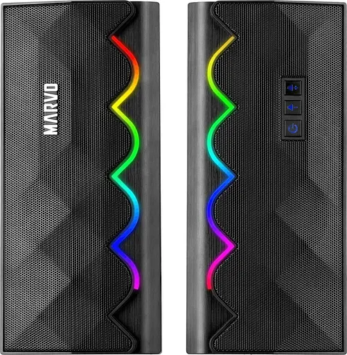Акустична система Marvo SG-269 Multi-LED USB - фото 2