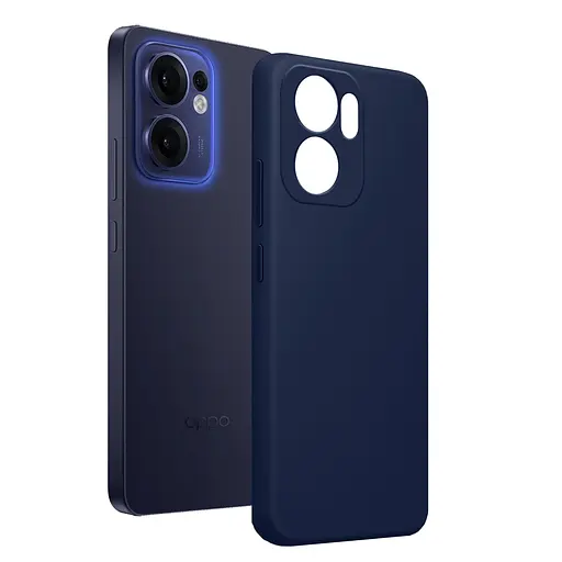 Чохол MAKE Oppo Reno13 F/13 FS Silicone Navy - фото 2