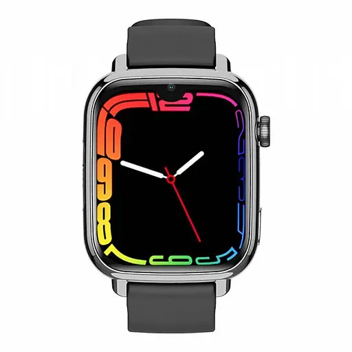 Розумні дитячі смарт годинник-телефон Wonlex KT34 камерою WI-FI GPS SIM-карта силіконовий ремінець Black (17777) - фото 4