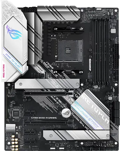 Материнская плата Asus B550 ROG Strix Gaming Socket AM4 (ROG STRIX B550 GAMING) Б/У - фото 2