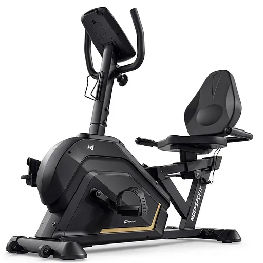 Горизонтальний велотренажер Hop-Sport HS-120L Ravel чорний - фото 2