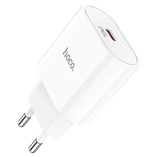 Зарядний пристрій із підтримкою айфонів Hoco C94A Metro 20W (1 Type-C) - фото 4