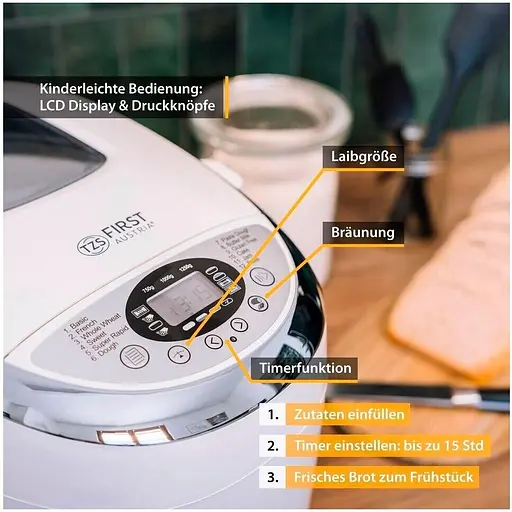 Хлебопечь First FA-5152-3 [119838] - фото 11