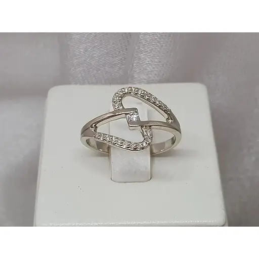 Золотое кольцо с бриллиантами.9411283 17,5 - фото 2