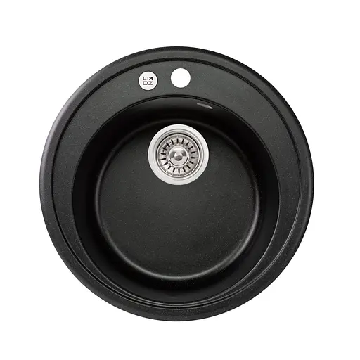 Кухонная мойка Lidz D510/200 BLM-14 (LIDZBLM14D510200), Черный - фото 1