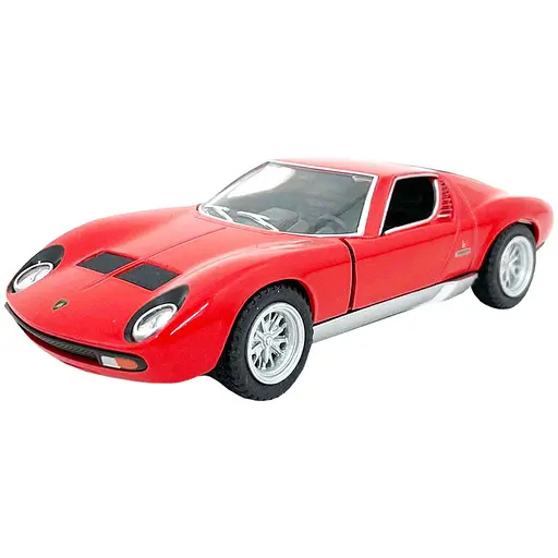 Колекційна машинка "Lamborghini Miura P400 SV" Kinsmart KT5390W(Red) масштаб 1:42 - фото 1