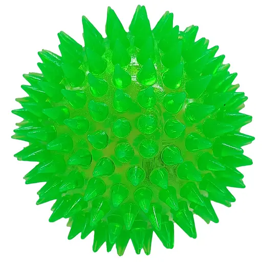 Мяч массажный MS 1137-3 размер 8,5 см, синий Зеленый