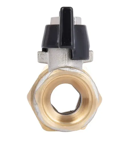 Кран шаровой Thermo Alliance "Американка" Base 1/2"ВН прямой, PN40, бабочка SD221W15 - фото 4