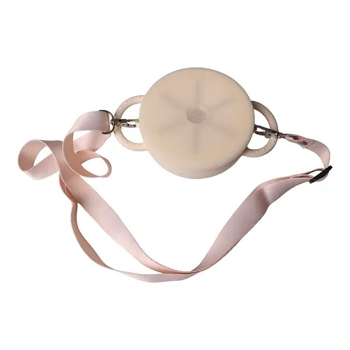 Безопасная пищевая силиконовая складная чашка oldbro 450 мл milk - фото 3