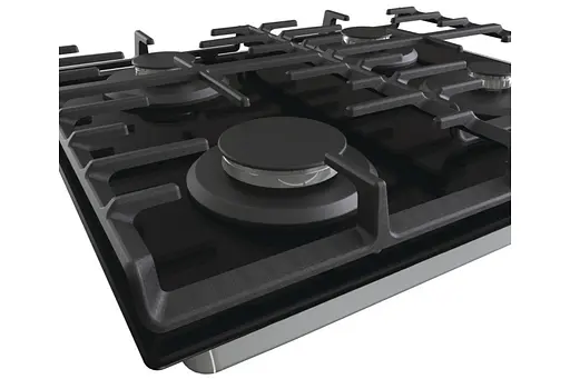 Варильна поверхня Gorenje газова на склі, 60см, чавун, чорний - фото 6