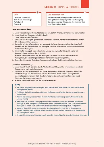 Prufung Express - DSD І Pro Übungsbuch mit Audios Online - фото 5