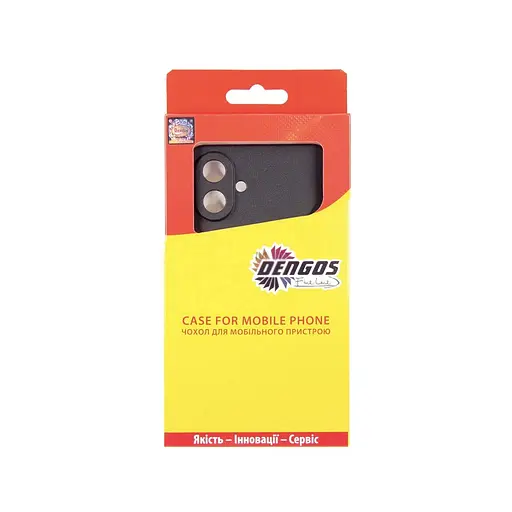 Чохол до мобільного телефона Dengos Carbon Kit for Samsung Galaxy A07 case + glass Black (DG-KM-162) - фото 3