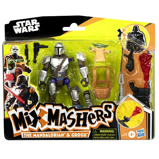 Игрушка-фигурка Hasbro MixMashers Star Wars Mando and Grogu (F9481_G0300) - фото 7
