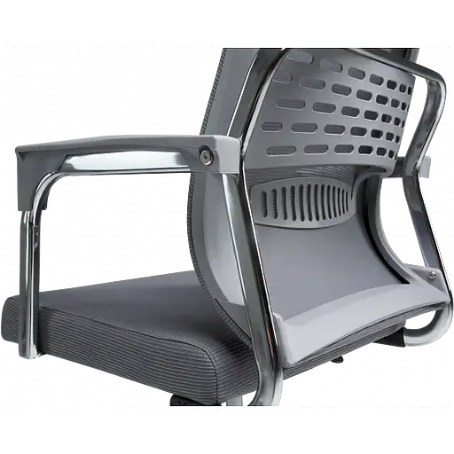 Офисное кресло GT Racer B-909A Gray (B-909A Gray) - фото 7