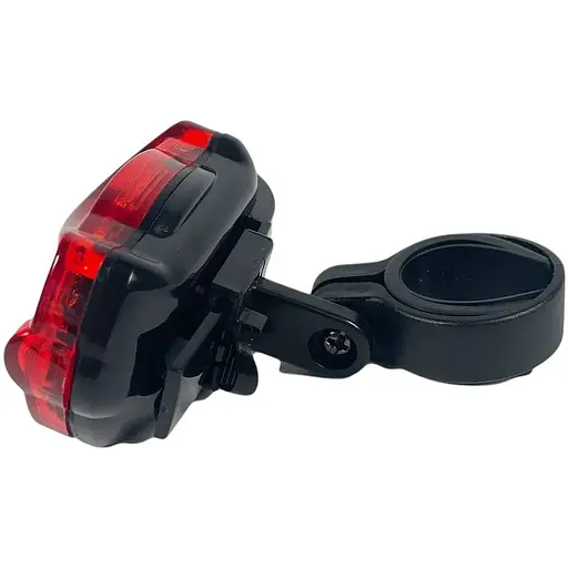 Фонарик мигалка светодиодный Good Bike Hero 5 LED 7 режимов красный свет (94316-IS) - фото 2