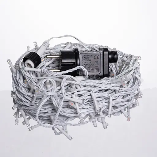 Гірлянда Нитка вулична GarlandoPro 30 м 300 LED білий дріт Мультиколор CF300L30MWML - фото 5