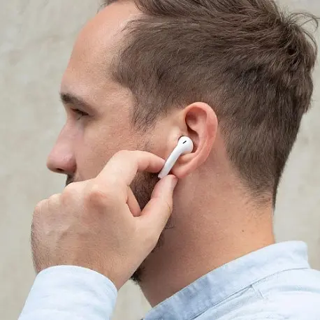 Бездротова Bluetooth стерео гарнітура BT XO F60 Plus V5.0 Білий - фото 10