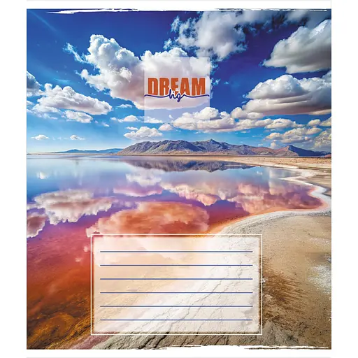 Зошит загальний "Пейзажі" Leader 060-482701L-1 в лінію, 60 аркушів - фото 1