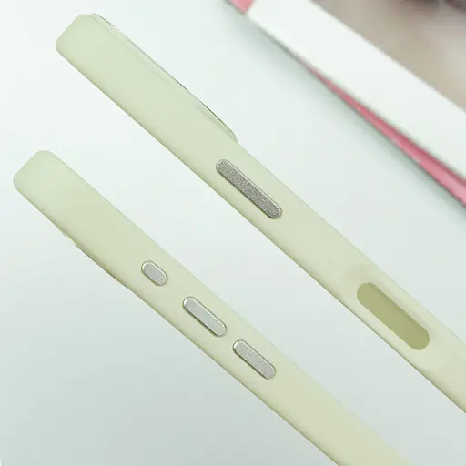 Чохол Epik TPU Bonbon Metal Style with MagSafe для Apple iPhone 16, 6.1 Білий/White - фото 4